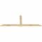 Ekena Millwork Eugene Rough Sawn Timber Gable Bracket, Douglas Fir, 108"W x 40"H x 2"D x 6"F, 9/12 Pitch GBW108X40X0206EUG00RDF - alternate 5